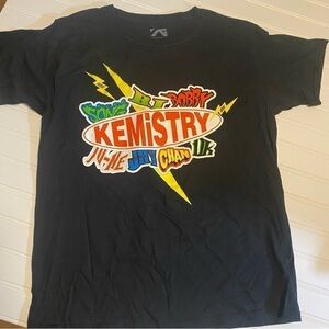 YG Kemistry Black XS Unisex Graphic T-Shirt 100% Cotton Everyday Streetwear